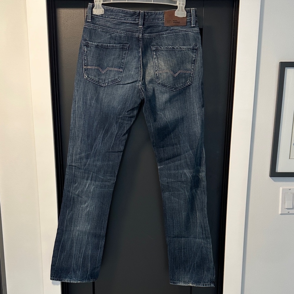 Hugo Boss Men's Blue Jeans 32/34
